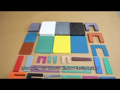 Gepersonaliseerde goede kwaliteit U-vormige plastic verpakker voor ramen vloer en deur