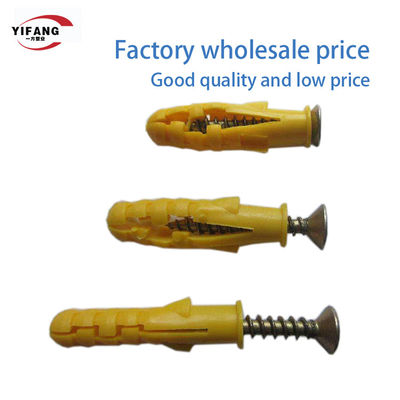 6x30mm de 8x40mm Uitbreidende Milieubescherming van Schroeven Plastic Concrete Bevestigingsmiddelen