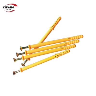 De gele Blauwe Vissen zoals Plastic Drywall van het Uitbreidingsanker schroeven Stoppen Gemeenschappelijke Norm