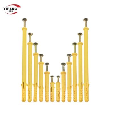 De duurzame Ankers van de Baksteenschroef, verzonken Hoofd Plastic Holle Muurstop