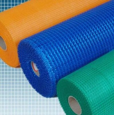 Alkali Bestand Glasvezel Mesh Cloth/Glasvezel Mesh Fabric Roll 30-300g/M2